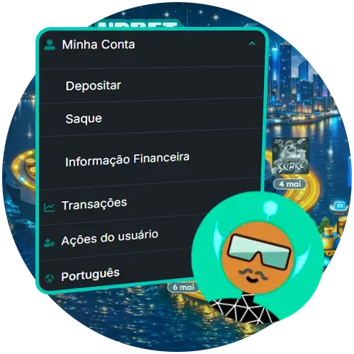 Administre sua conta Upbet com total segurança.