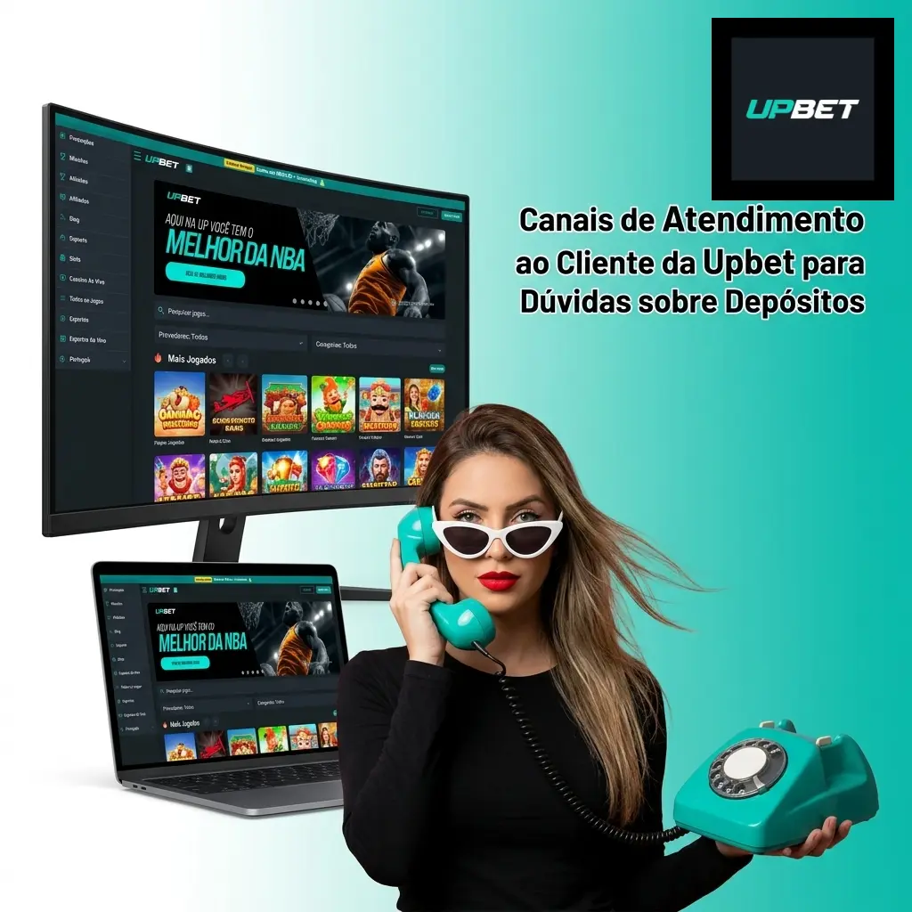 Canais de atendimento ao cliente da Upbet: chat ao vivo, e-mail, central de ajuda e suporte pelo app móvel
