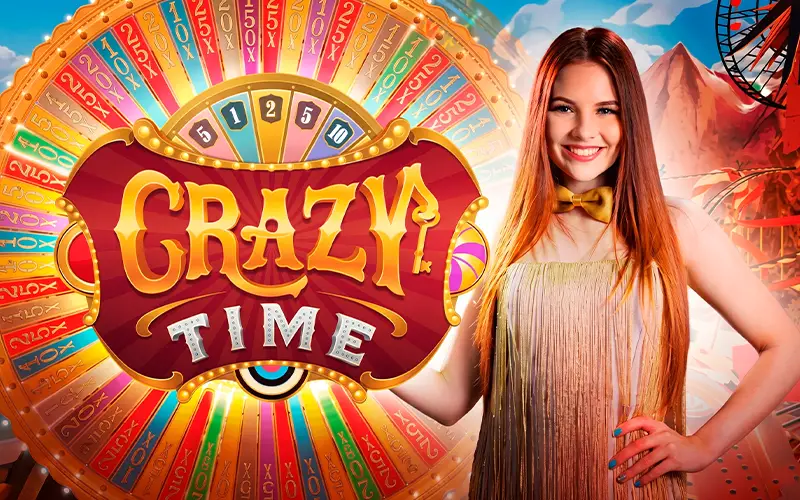 Participe do divertido Crazy Time na Upbet.