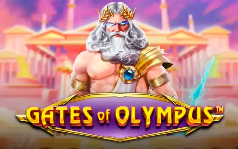 Enfrente Zeus no slot Gates of Olympus.