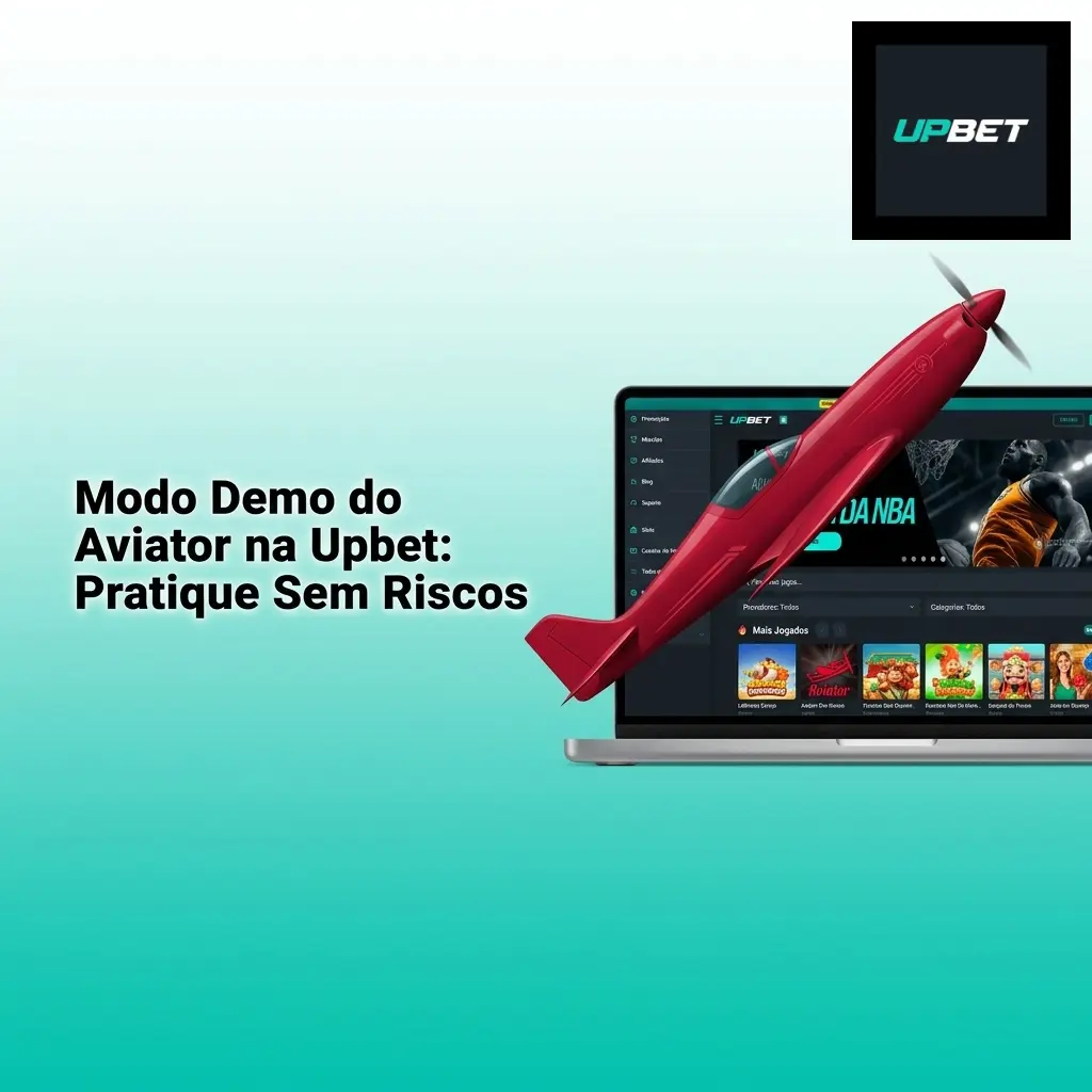 Modo demo do Aviator na Upbet com créditos virtuais para praticar sem riscos antes de apostar dinheiro real