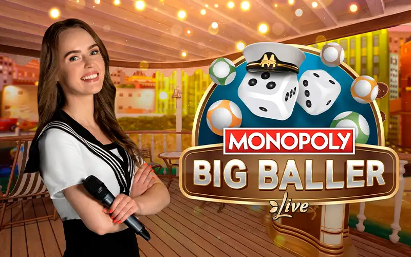 Jogue Monopoly Big Baller no celular Upbet.