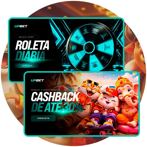 Receba bônus e cashback frequentes na Upbet.