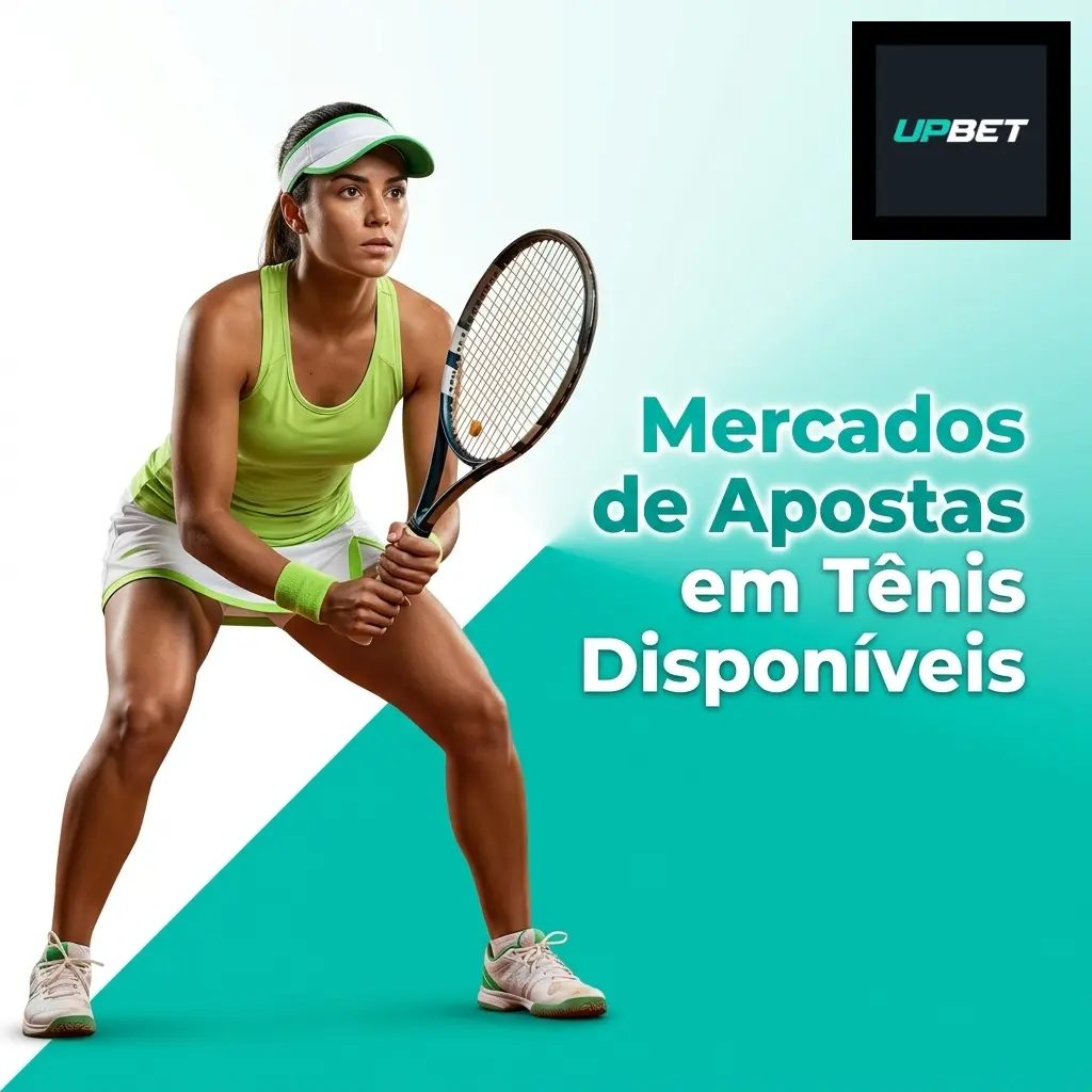 Mercados de apostas em tênis na Upbet: vencedor, handicap, total de games e mais de 10 opções por partida